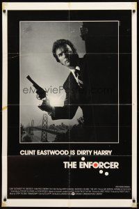 3t383 ENFORCER int'l 1sh '76 photo of Clint Eastwood as Dirty Harry by Bill Gold!