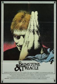 3t003 BRIMSTONE & TREACLE English 1sh '82 Richard Loncraine directed thriller, art of Sting!