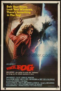 3t437 FOG style B 1sh '80 John Carpenter, Jamie Lee Curtis, there's something out there!