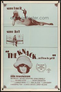 3t598 KNACK & HOW TO GET IT style B 1sh '65 Rita Tushingham in English comedy!