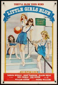 3t632 LITTLE GIRLS BLUE 23x35 1978 Tamara Morgan, Debby Damboise, they'll blow your mind!
