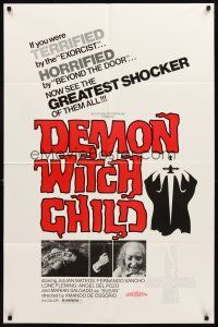 3t759 POSSESSED 1sh '76 Demon Witch Child, the greatest shocker of them all!