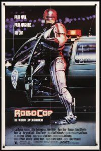 3t799 ROBOCOP 1sh '87 Paul Verhoeven classic, Peter Weller is part man, part machine, all cop!