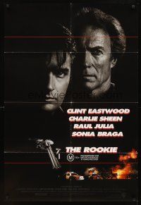 3t805 ROOKIE int'l 1sh '90 Clint Eastwood directs & stars w/Charlie Sheen!