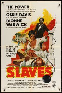 3t842 SLAVES 1sh R70s Stephen Boyd bought Dionne Warwick for $650, but she owned him!