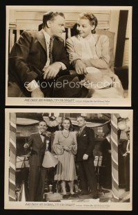 3w535 CITY FOR CONQUEST 2 8x10 stills R46 boxer James Cagney & beautiful Ann Sheridan, classic!