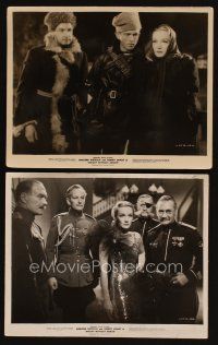 3w573 KNIGHT WITHOUT ARMOR 2 8x10 stills '37 Marlene Dietrich, Robert Donat, James Hilton