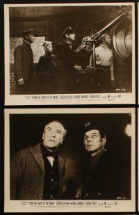 3w066 FROM THE EARTH TO THE MOON 12 8x10 stills '58 Jules Verne, Joseph Cotten, George Sanders