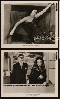 3w458 GENTLEMEN PREFER BLONDES 3 8x10 stills '53 great images of sexy Jane Russell, Howard Hawks!