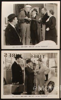 3w326 GREAT GUY 5 8x10 stills '36 great images of James Cagney at his best, Mae Clarke!