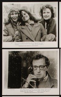 3w057 HANNAH & HER SISTERS 13 8x10 stills '86 Woody Allen , Mia Farrow, Dianne Weist, Michael Caine