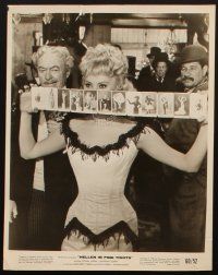 3w330 HELLER IN PINK TIGHTS 5 8x10 stills '60 sexy blonde Sophia Loren, cool gambling image!