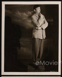 3w462 HUNTZ HALL 3 8x10 stills '40s great portraits of the wacky Bowery Boys member!