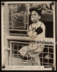 3w396 KID FROM LEFT FIELD 4 8x10 stills '53 Dan Dailey, Billy Chapin, great baseball images!