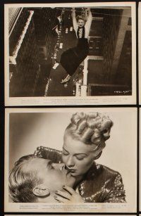 3w037 PERILS OF PAULINE 16 8x10 stills '47 Betty Hutton as the silent screen heroine Pearl White!