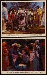 3w924 PORGY & BESS 7 color 8x10 stills '59 Sidney Poitier, Dorothy Dandridge, Sammy Davis Jr.!