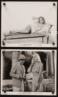 3w486 ROCK-A-BYE BABY 3 8x10 stills '58 great images of super sexy Marilyn Maxwell!