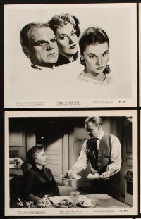 3w210 THESE WILDER YEARS 8 8x10 stills '56 James Cagney, Barbara Stanwyck, Betty Lou Keim +cool art