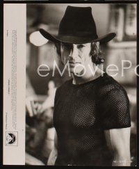 3w301 URBAN COWBOY 6 8x10 stills '80 John Travolta in cowboy hat, Debra Winger, Scott Glenn