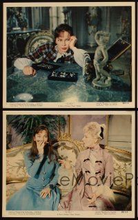 3w954 GIGI 4 color 8x10 stills '58 Leslie Caron, Maurice Chevalier, Louis Jourdan, Hermione Gingold