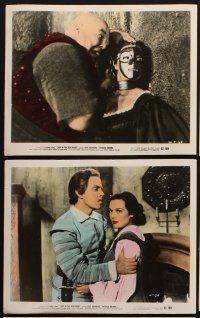 3w651 LADY IN THE IRON MASK 10 color 8x10 stills '52 Louis Hayward, Patricia Medina, 3 Musketeers!