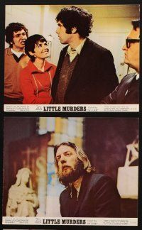 3w817 LITTLE MURDERS 8 color 8x10 stills '70 Elliott Gould, Sutherland, directed by Alan Arkin!