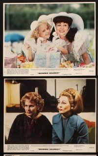 3w828 MOMMIE DEAREST 8 8x10 mini LCs '81 Faye Dunaway as legendary actress Joan Crawford!
