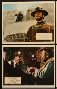 3w716 FOR A FEW DOLLARS MORE 8 color English FOH LCs '67 Sergio Leone & Clint Eastwood classic!
