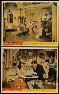 3w955 HAPPIEST MILLIONAIRE 4 color English FOH LCs '67 Disney, Tommy Steele, Fred MacMurray