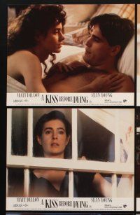 3w782 KISS BEFORE DYING 8 color English FOH LCs '91 Matt Dillon, sexy Sean Young, Max Von Sydow
