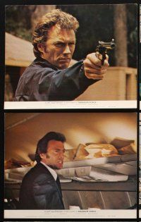 3w819 MAGNUM FORCE 8 color English FOH LCs '73 Clint Eastwood as Dirty Harry in San Francisco!