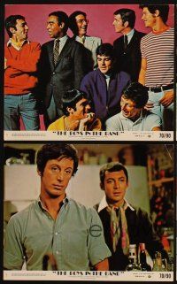 3w948 BOYS IN THE BAND 4 8x10 mini LCs '70 William Friedkin, Mart Crowley, Nelson & White!