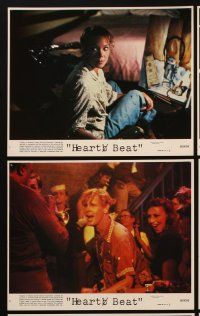 3w913 HEART BEAT 7 8x10 mini LCs '80 Nick Nolte as Neal Cassady, Spacek, John Heard as Jack Kerouac