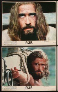 3w915 JESUS 7 8x10 mini LCs '79 John Krish & Peter Sykes religious epic, Brian Deacon as Christ!