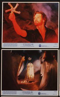 3w791 KRULL 8 8x10 mini LCs '83 Ken Marshall & Lysette Anthony, fantasy directed by Peter Yates!