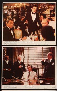 3w814 LAST TYCOON 8 8x10 mini LCs '76 Robert De Niro, Jeanne Moreau, Robert Mitchum, Elia Kazan!