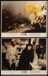 3w918 LIFE OF BRIAN 7 8x10 mini LCs '79 Monty Python, Graham Chapman, John Cleese, Terry Jones