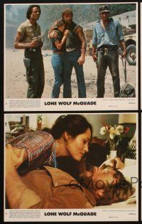 3w941 LONE WOLF McQUADE 5 8x10 mini LCs '83 Chuck Norris, David Carradine, Leon Isaac Kennedy