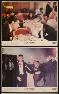 3w920 LOVE AT FIRST BITE 7 8x10 mini LCs '79 AIP, wacky vampire George Hamilton as Dracula!