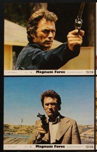 3w818 MAGNUM FORCE 8 8x10 mini LCs '73 cool images of Clint Eastwood as Dirty Harry in San Francisco