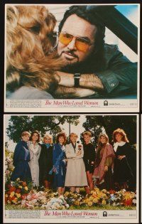 3w820 MAN WHO LOVED WOMEN 8 8x10 mini LCs '83 Burt Reynolds, Basinger, directed by Blake Edwards!