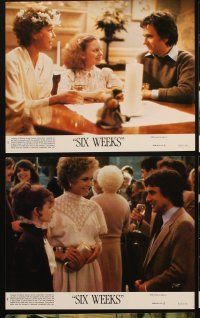 3w861 SIX WEEKS 8 8x10 mini LCs '82 Dudley Moore, Mary Tyler Moore, directed by Tony Bill