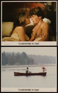 3w971 SOMEWHERE IN TIME 3 8x10 mini LCs '80 Christopher Reeve & beautiful Jane Seymour!