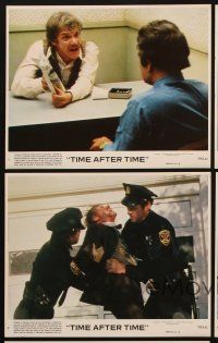 3w945 TIME AFTER TIME 5 8x10 mini LCs '79 Malcolm McDowell as H.G. Wells, Warner as Jack the Ripper