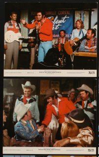 3w883 W.W. & THE DIXIE DANCEKINGS 8 8x10 mini LCs '75 Burt Reynolds as 1950s country hoodlum!