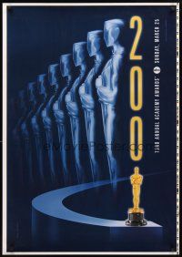 3z012 73RD ACADEMY AWARDS SUNDAY, MARCH 25, 2001 printer's test 1sh01 cool design & image of Oscar!