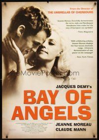 3z066 BAY OF THE ANGELS DS 1sh R00 Jacques Demy's La Baie des anges, Jeanne Moreau