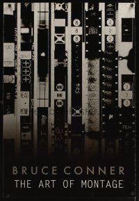 3z106 BRUCE CONNER THE ART OF MONTAGE 1sh '10 cool image of film strips!