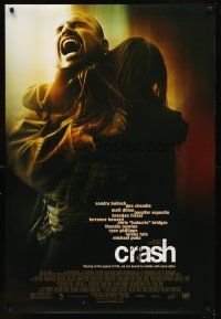 3z150 CRASH DS 1sh '04 Don Cheadle, Sandra Bullock, Matt Dillon!