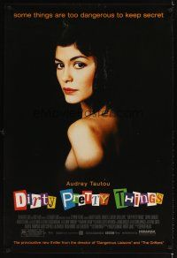 3z193 DIRTY PRETTY THINGS DS 1sh '02 directed by Stephen Frears, sexy image of Audrey Tautou!